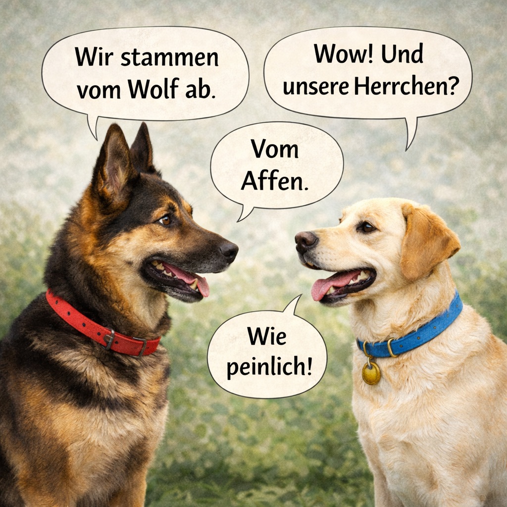 Wir stammen vom Wolf ab